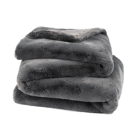 Faux fur blanket online target