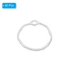 Unique Bargains Metal Bulk Elegant DIY Crafts Jewelry Making Hollow Circle Open Back Frame Pendant 30 Pcs - 3 of 4