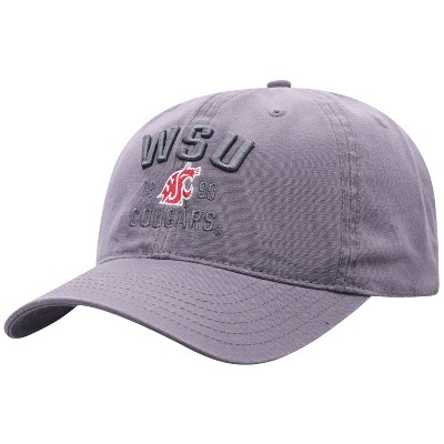 NCAA Washington State Cougars Men's Skill Gray Garment Washed Canvas Hat