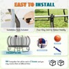 AMERLIFE 8FT 10FT 12FT 14FT 15FT 16FT Outdoor Trampoline with Enclosure Net and Ladder, Recreational Trampolines for Kids and Adults - 3 of 4