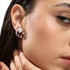 Women's Butterfly Stud Earrings - Multicolour - 4 of 4