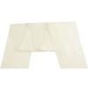 INSPIRE CHIC Women's Solid Contrast Color Pleated Long Satin Neck Scarves 49.2"x4.3" 1 Pc - 4 of 4