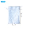 Unique Bargains Mini Smooth Soft Wedding Christmas Satin Favor Bags with Drawstring 50 Pcs - 2 of 4