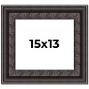 PosterPalooza | 3.5" Wide Ornate Black Picture Frame - UV Acrylic, Backing Board, Hanging Hardware Included - 2 of 4