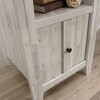 Dakota Pass L-Shaped Desk White Plank - Sauder: Farmhouse Style, File Drawer, Cord Management, Easy Assembly - 2 of 3