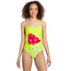 Sporti Sporti x She Is This Limited Edition Daisy Tie Back One Piece Swimsuit (26-40) Kiwi 30 - 3 of 4