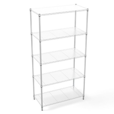 NicBex 72.00" 6-Tier Bookshelf with Adjustable Storage Shelves Bookcases for Living Room Home Office
