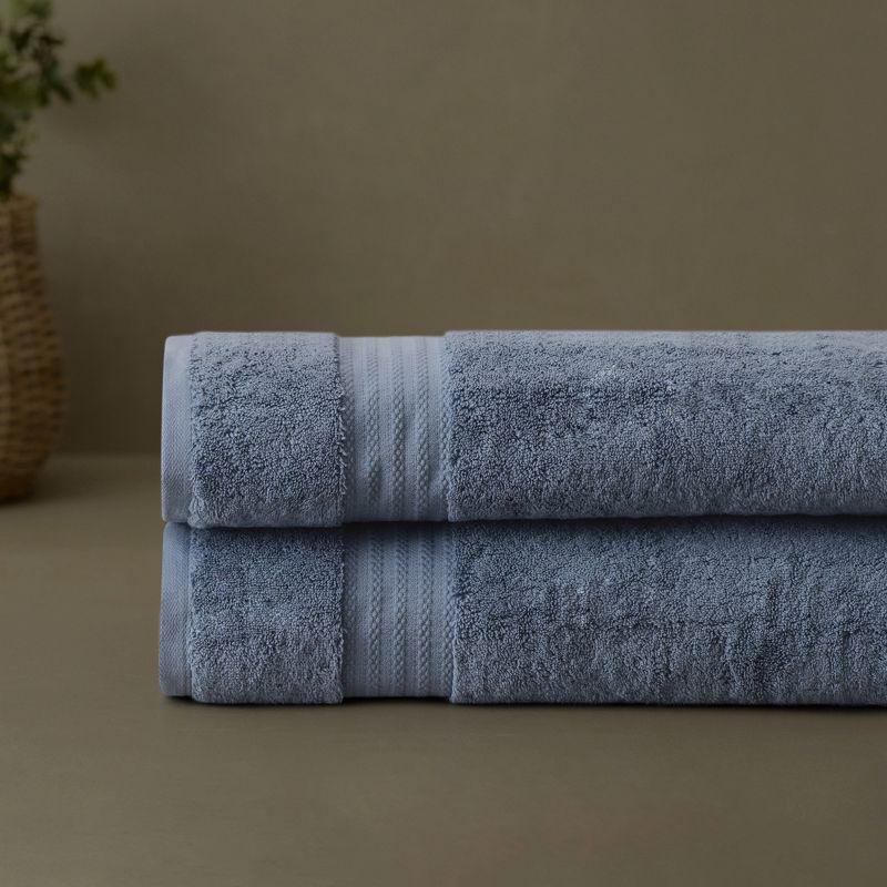 Fabdreams 2-Piece Certified Organic Cotton Bath Towel Set, 1 of 10