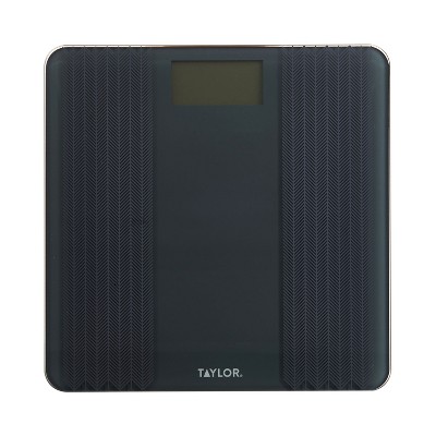 Taylor Electronic Glass Talking Bathroom Scale, 440 Lb. Capacity : Health &  Household 