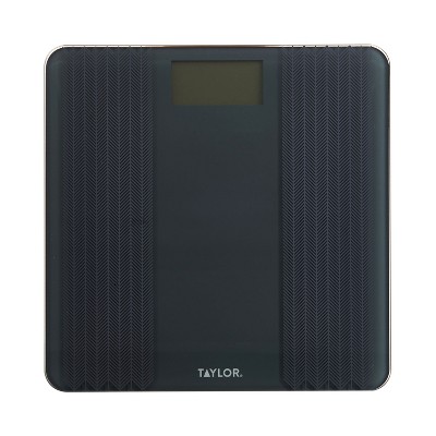 Taylor Digital Bathroom Textured Stainless Steel Scale