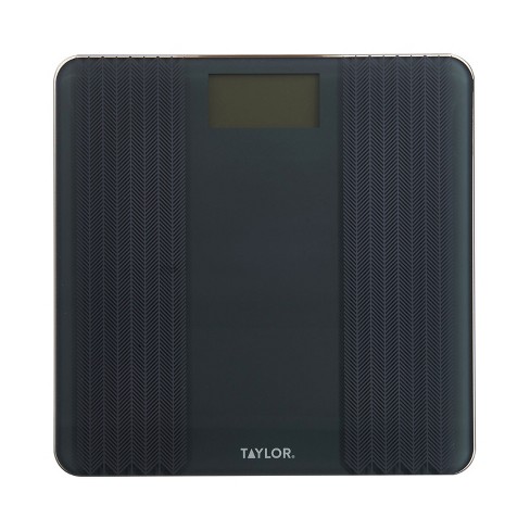 Taylor 440 Pound Digital Bathroom Scale Gray