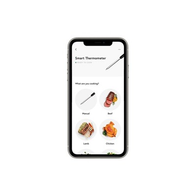 Yummly Smart Meat Thermometer with Wireless Bluetooth Connectivity Black - YTE000W5K