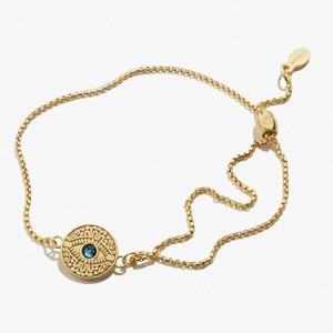 Alex and Ani Evil Eye Crystal Pull Chain Bracelet - 1 of 1