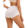 INSPIRE CHIC 3 Packs Women's High Waist Tummy Control Underwear Full Coverage Briefs Flatten Ladies Panties - 2 of 4
