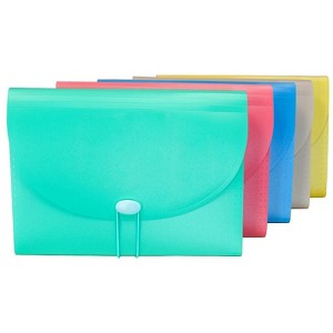 C-Line 7-Pocket Expanding File, Assorted Tropic Tones - 1 of 1