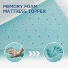 Aghana Digitals 3 Inch Twin XL Memory Foam Mattress Topper with Washable Cover - 3 of 4