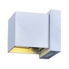 CWI Lighting Lilliana LED Wall Sconce With White Finish - 3 of 4