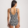 Lands' End Women's Chlorine Resistant Scoop Neck Soft Cup Tugless Sporty One Piece Swimsuit - 2 of 4