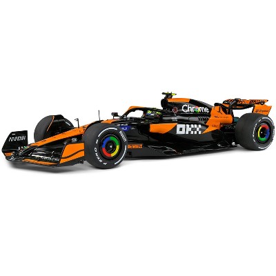 McLaren MCL38 #4 Lando Norris "OKX" Winner Formula One F1 Miami GP (2024) "Competition" Series 1/18 Diecast Model Car by Solido