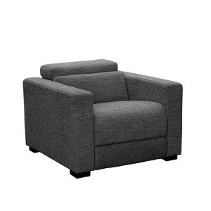 Zara Power Recliner Chair Charcoal - Steve Silver Co. - 1 of 3
