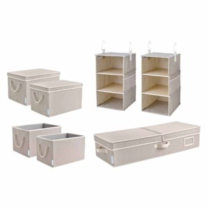 WeThinkStorage 6pk Fabric Storage Dormitory MultiPack For Back To School - 1 of 1