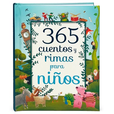 365 Cuentos Y Rimas Para Ninos - by  Parragon Books (Hardcover)
