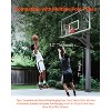 VEVOR Basketball Pole Pad, 71 inch Tall and 1.2 inch Thick Heavy Duty Wrap Around Pole Padding, Fits 2-6.3 Round & 4.5x4.5 inch Square Pole, Gray - 4 of 4