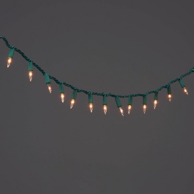 25ct Led C9 Classic Glow Indoor Outdoor Christmas String Lights With Green  Wire - Wondershop™ : Target