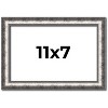PosterPalooza | Photo Size Slim Profile Silver Frame - UV Acrylic, Foam Board Backing, Hanging Hardware - 2 of 4