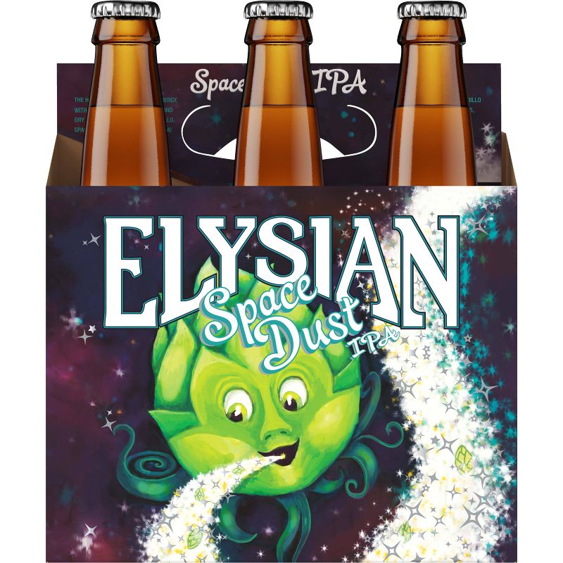 Elysian Space Dust IPA Beer - 6pk/12 fl oz Bottles, 4 of 11