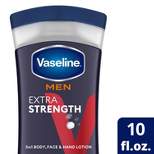 Vaseline Men's Extra Strength Lotion Scented - 10 fl oz