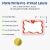 Avery Labels, 2" x 3", Gold-Pink Bow, Matte, 80ct - 2 of 4