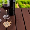Unique Bargains Bottle Opener Magnetic Wood Square Handle Magnet Wood Light Brown 2.36"x3.35"x0.47" 1 Pcs - 2 of 4