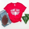 Simply Sage Market Women's Football Game Day Stripes Short Sleeve Graphic Tee - 3 of 4