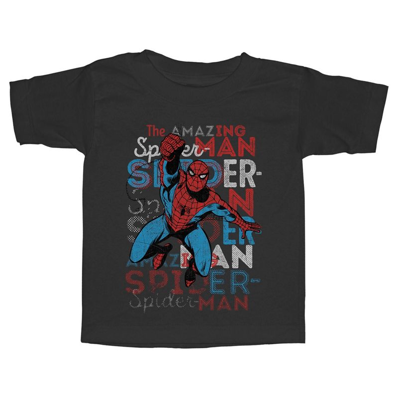 Toddler's Marvel Amazing Spider-Man Jump T-Shirt, 1 of 4