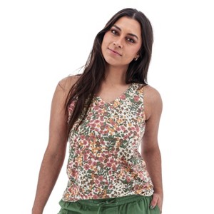 Aventura Clothing Women's Charlie Floral Burnout Print Tank Top - 1 of 4