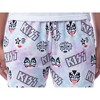 KISS Womens' All Over Band Logo and Faces Pastel Tie Dye Pajama Sleep Pants Multi - 3 of 4