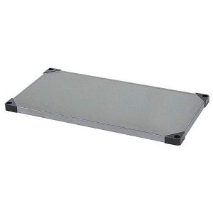 Quantum Storage Systems Shelf, Solid, 24"W X 24"D, 300 - 600 Lb. Capacity, Double Hemmed Perimeter With Marine Edge, 18 Gauge, Galvanized Steel, Nsf - 1 of 1
