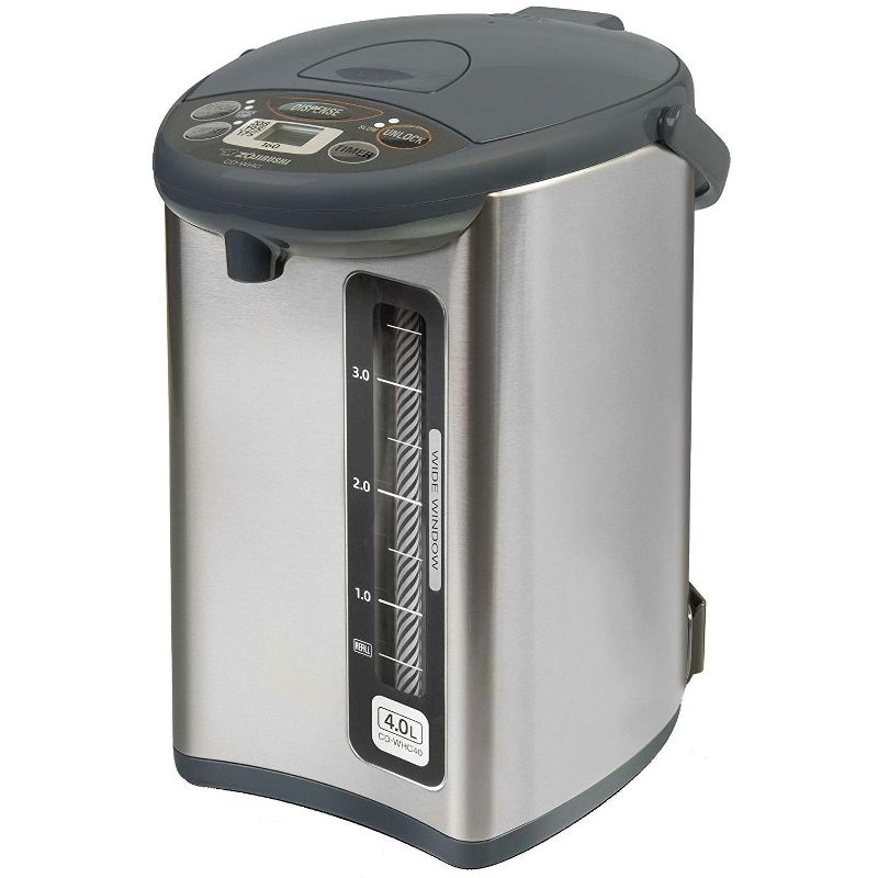 Zojirushi CD-WHC40 Micom Water Boiler and Warmer (135 oz, Stainless Gray), 2 of 4