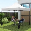 Outsunny 10' x 10' Canopy Cover with Weight Bags, UPF50+ Pop Up Canopy Replacement Top - 3 of 4