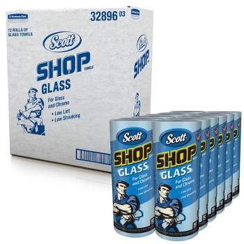 Scott Shop Glass Paper Towels - 12 Rolls