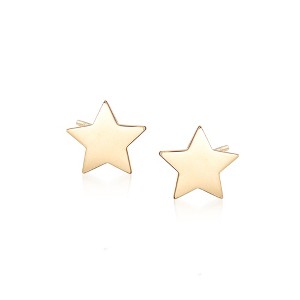 Ross-Simons 18kt Yellow Gold Star Stud Earrings - 1 of 3