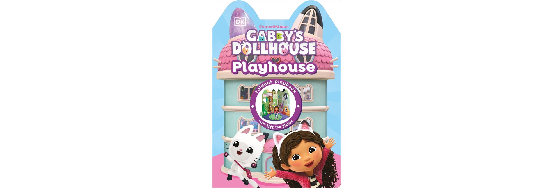 Gabby's Dollhouse Playhouse - by  DK (Hardcover)