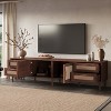 LOVSON 78 Inch TV Stand for TVs up to 85 inch, Media Console with 4 Drawers, Solid Wood Legs, Soft Closing Hinges,for Living Room - 2 of 4