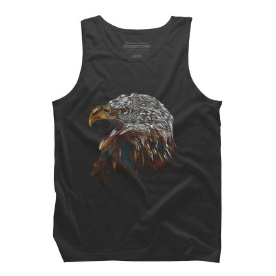 Men's Design By Humans WILD EAGLE By Dandingeroz Tank Top