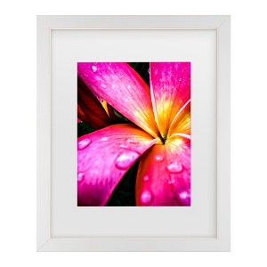 Trademark Fine Art - Rotem Ganor pink over yellow Matted Framed Art - 1 of 4