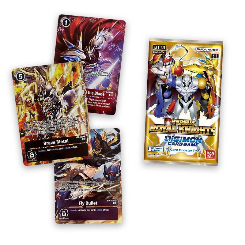 Digimon Card Game Premium Deck Set PD-01 + 2 BT13 Versus Royal Knights Blisters, 2 of 4