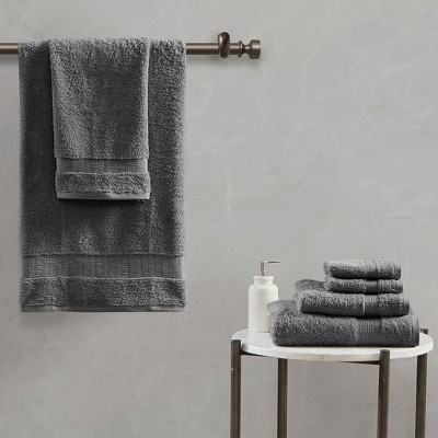 100% Cotton Solid Color Luxury Bath Towel Set, Heavyweight Ultra Soft Touch Durable Bath Towel