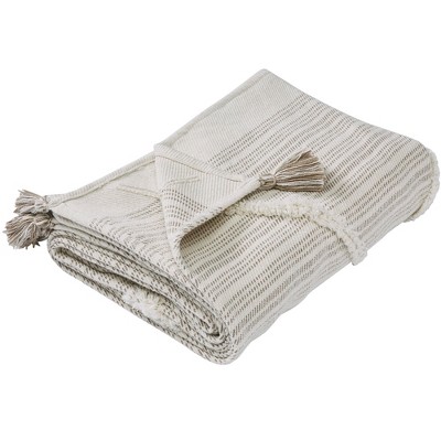 Modern Threads 100% Cotton 60 X 70 Throw, Yamilah, Khaki : Target