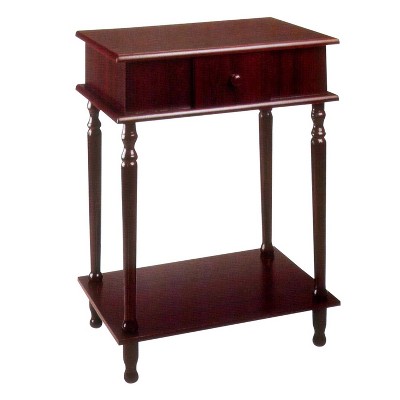 Rectangle Side Table Brown - Ore International